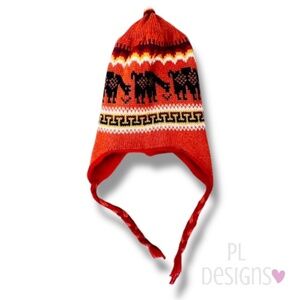 Alpaca Chullos Hat Reversible Soft Knit